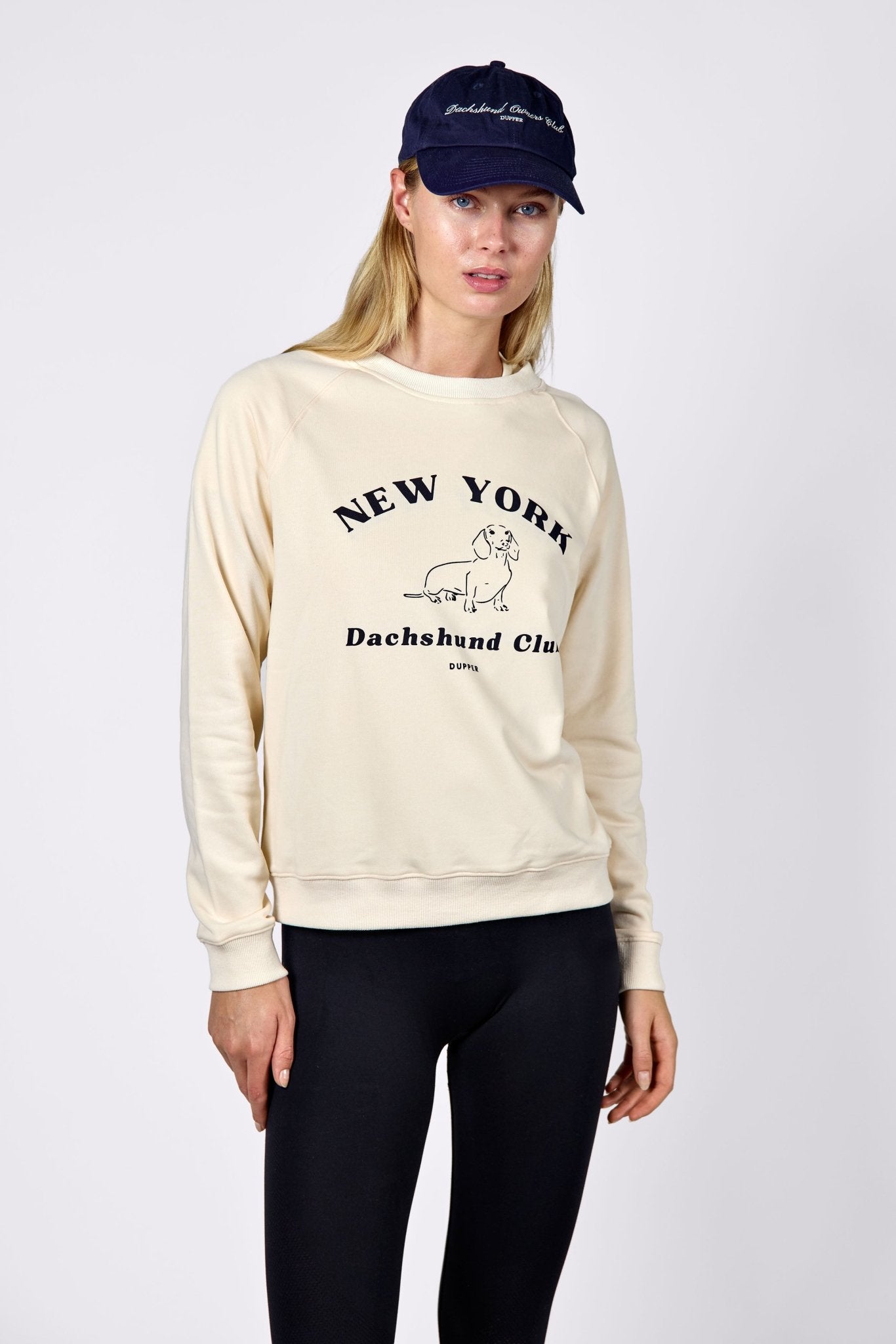 Dachshund owners club hat – Navy & white - Dupper