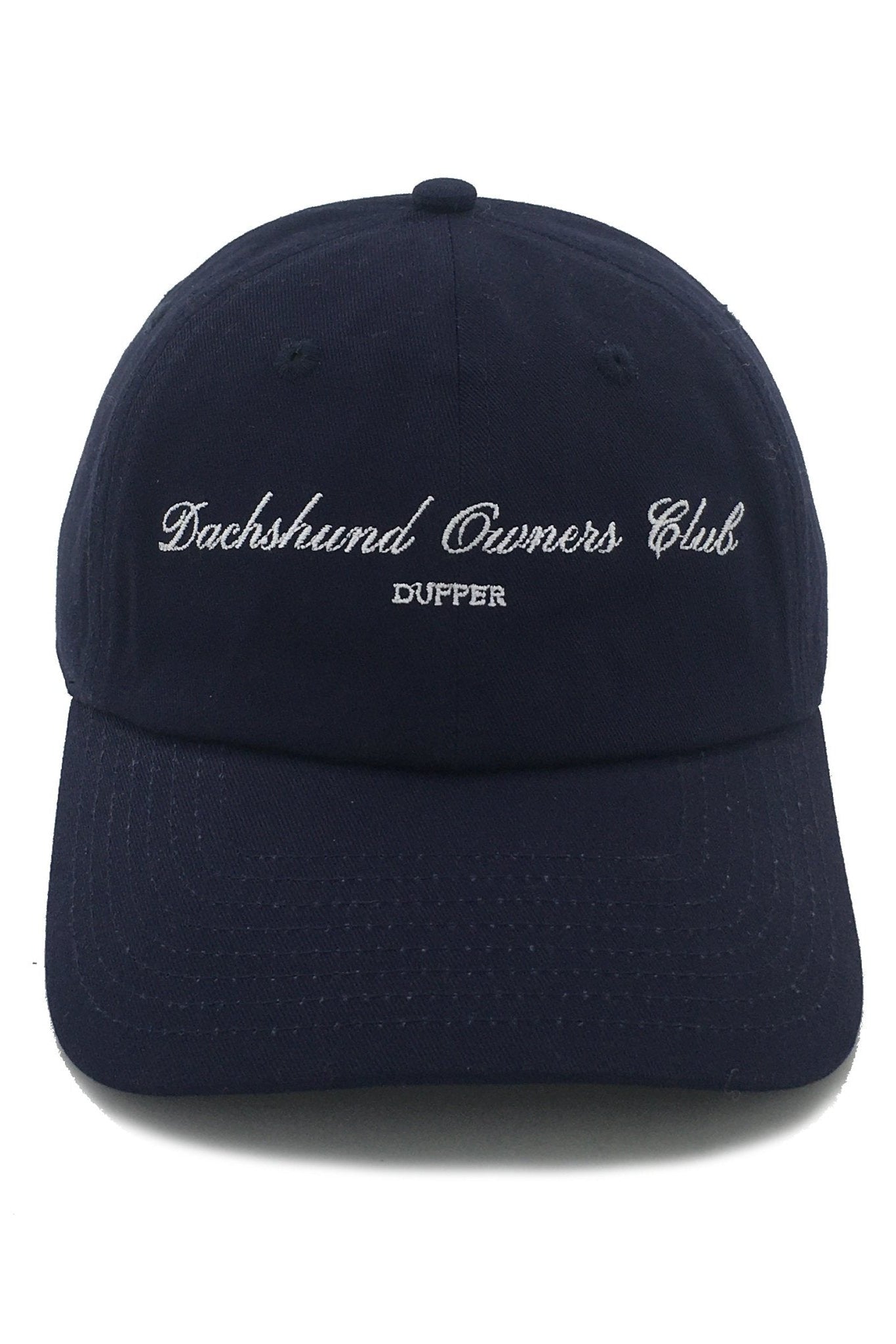 Dachshund Owners Club Hat - White/Navy - Dupper