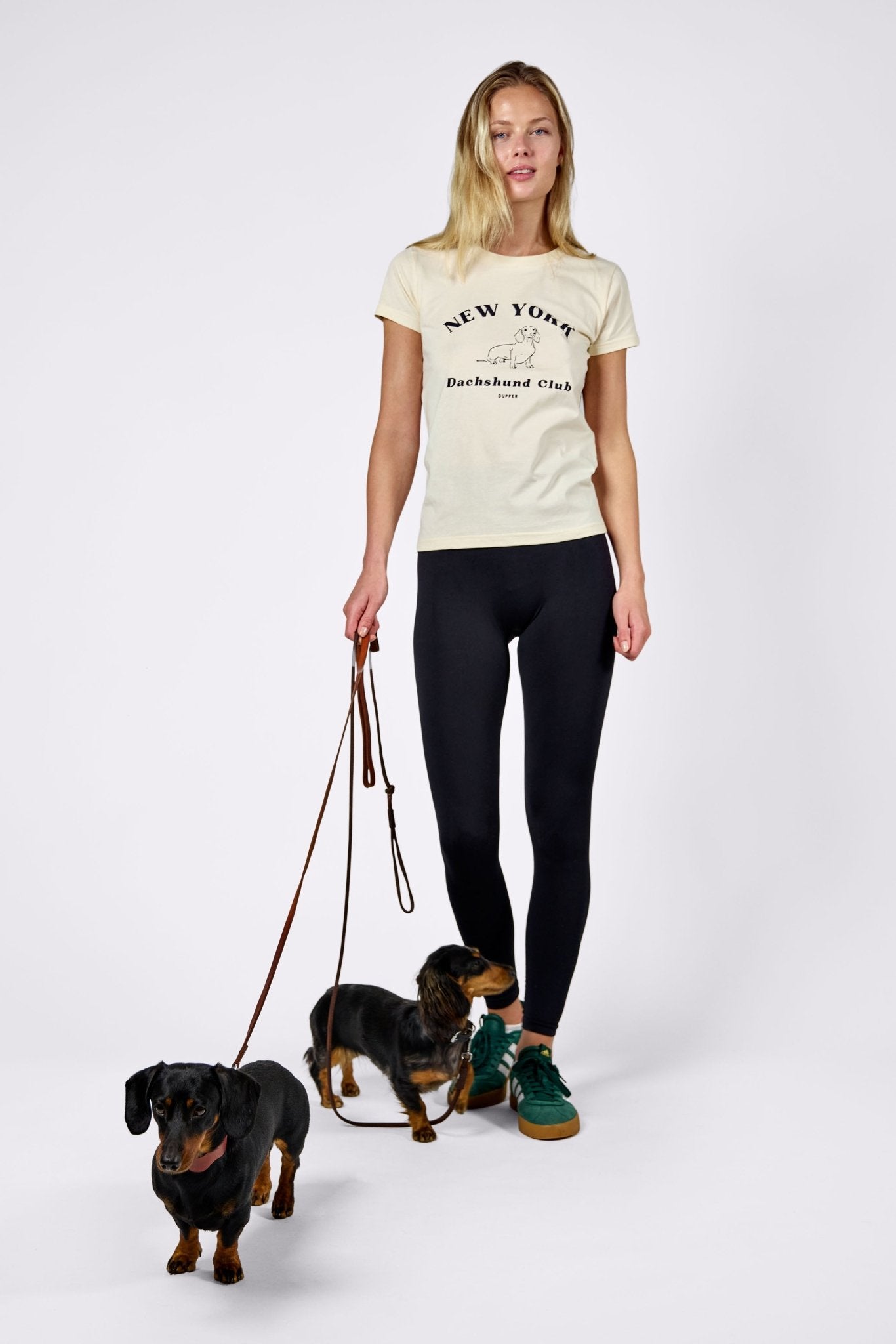 New York dachshund club T-shirt – Beige - Dupper