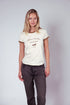Attitude Problem Club T-Shirt – Brown & Cream - Dupper