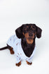 Dachshund dog pajama shirt - Blue & white - Dupper