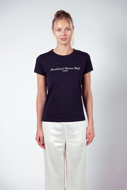 Dachshund Owners Club T-shirt – Navy - Dupper