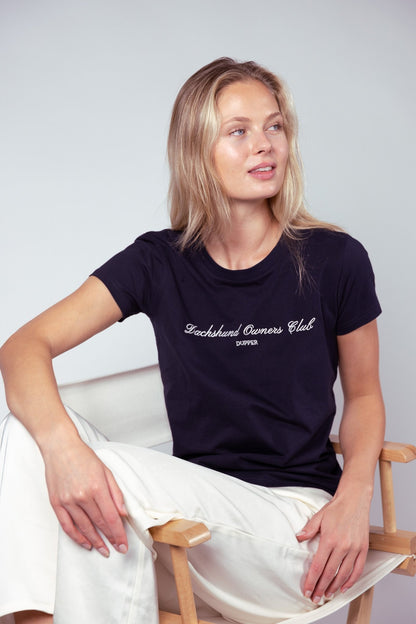 Dachshund Owners Club T-shirt – Navy - Dupper