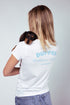 Dachshund Walkers T-shirt – White & Blue - Dupper