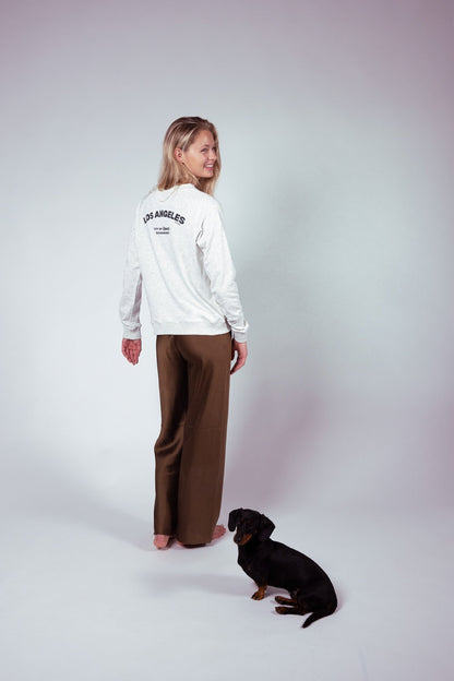 LA City of Dachshunds Sweatshirt – Grey - Dupper