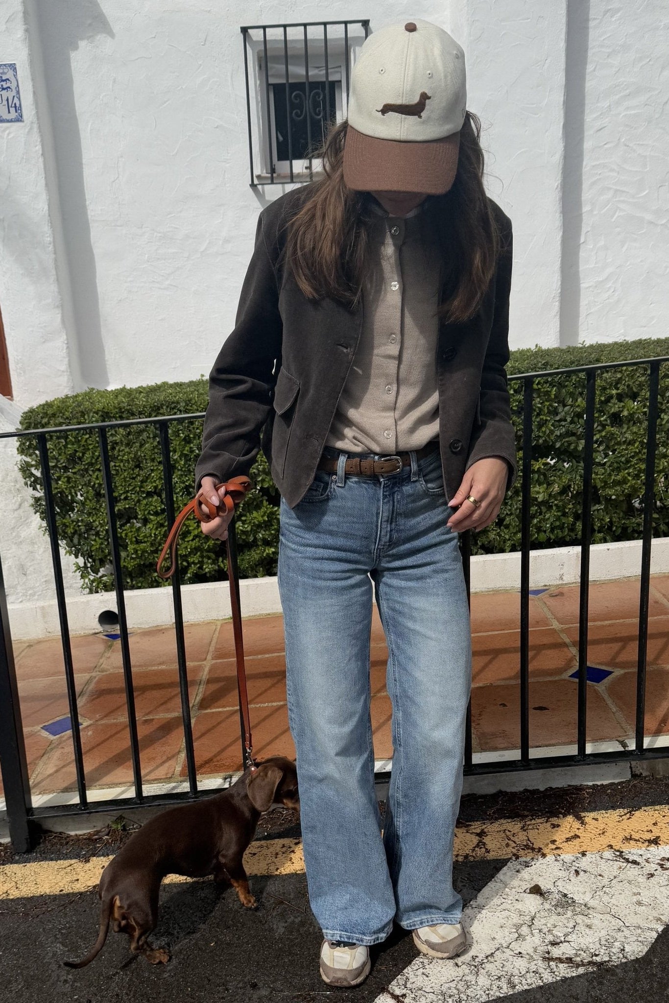 Lotta Wool Hat - Brown/Cream - Dupper