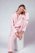 Pomeranian unisex pajama – Pink & white - Dupper